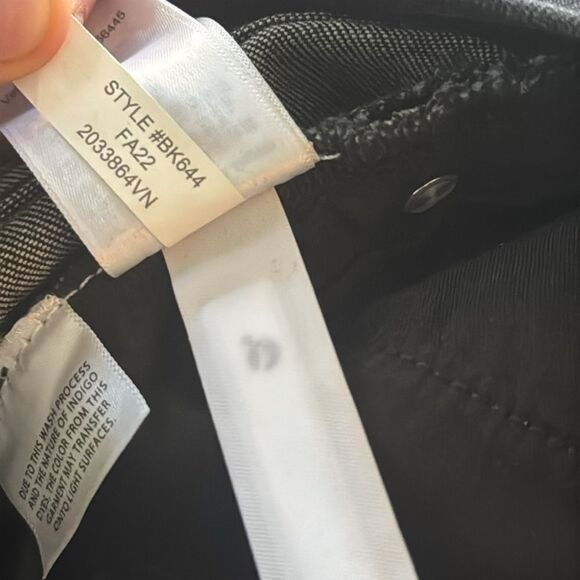 J.Crew 9" demi-boot crop jean in Charcoal wash 26 - Picture 6 of 6